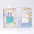 Glinsterende glazen fles kamer spray